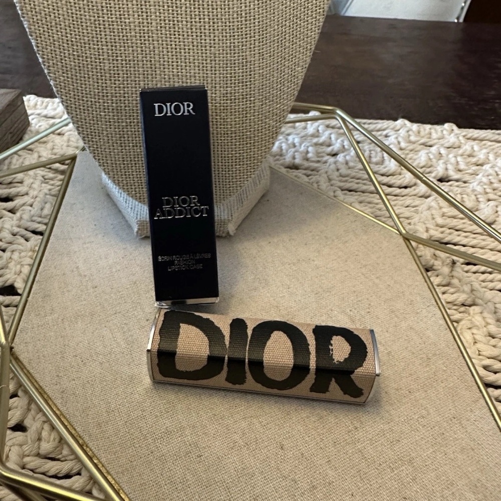 Dior Addict Lipstick Case - Wild Beige - New In Box